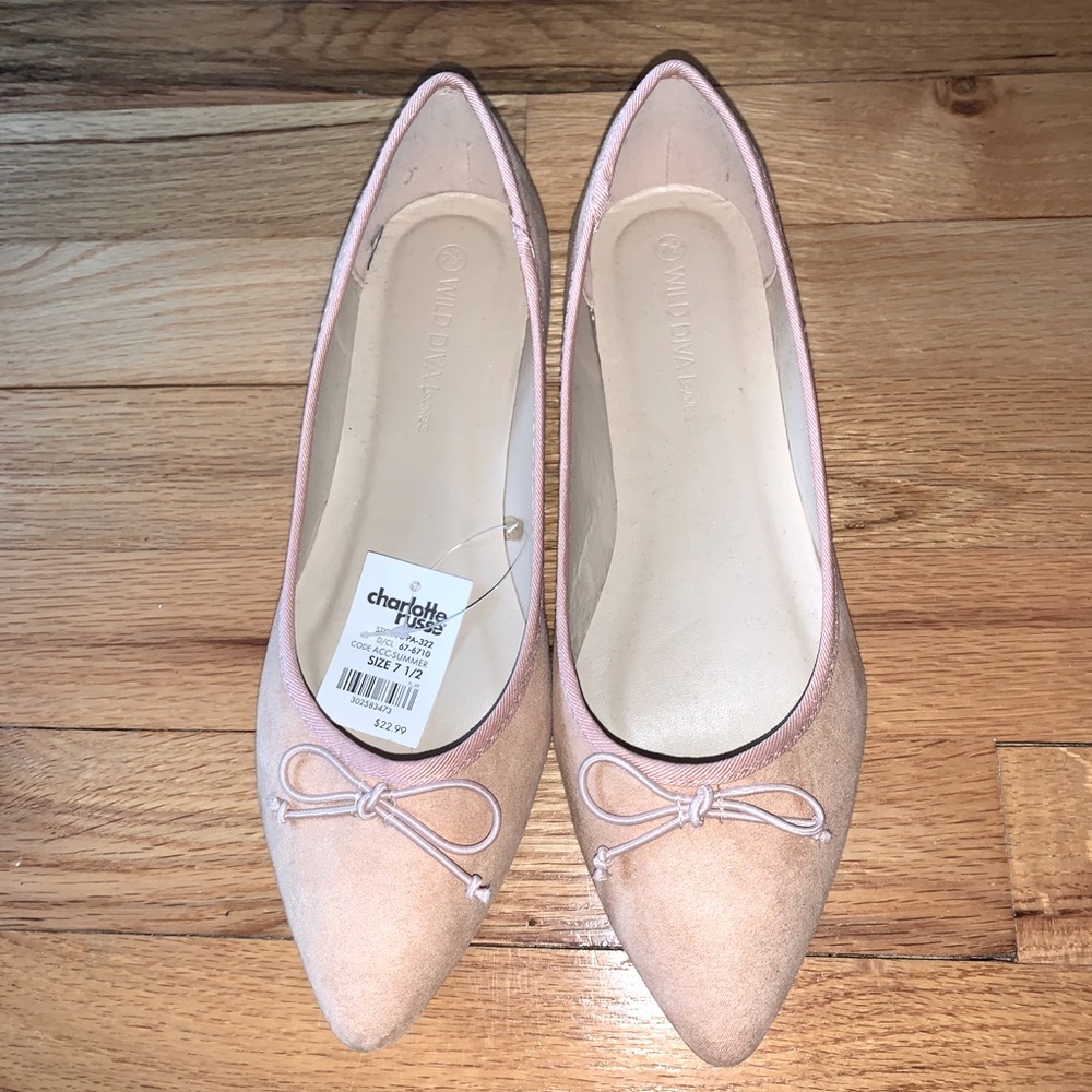 Tan flats NWT